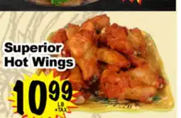Superior Grocers Superior Hot Wings offer