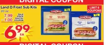 Superior Grocers Land O Frost Sub Kits offer