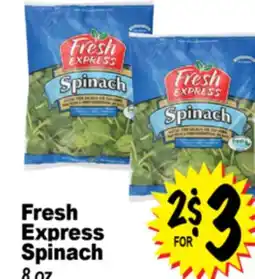 Superior Grocers Fresh Express Spinach offer