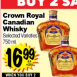 Superior Grocers Crown Royal Canadian Whisky offer