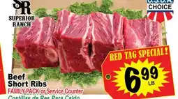 Superior Grocers Beef Short Ribs offer