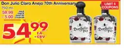 Superior Grocers Don Julio Claro Anejo offer