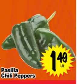 Superior Grocers Pasilla Chili Peppers offer