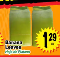 Superior Grocers Banana Leaves offer