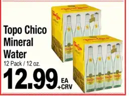 Superior Grocers Topo Chico Mineral Water offer
