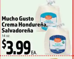 Superior Grocers Mucho Gusto Crema Hondureña, Salvadoreña offer