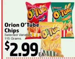 Superior Grocers Orion O'Tube Chips offer