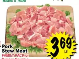 Superior Grocers Pork Stew Meat offer