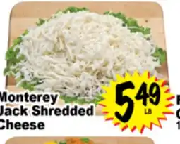 Superior Grocers Monterey Jack Shredded Cheese offer