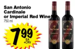 Superior Grocers San Antonio Cardinale or Imperial Red Wine offer