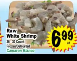 Superior Grocers Raw White Shrimp offer
