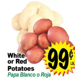 Superior Grocers White or Red Potatoes offer