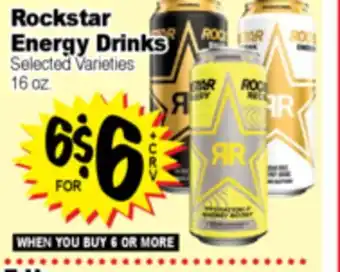 Superior Grocers Rockstar Energy Drinks offer
