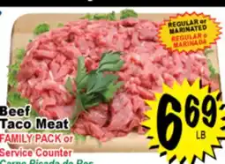 Superior Grocers Beef Taco Meat offer
