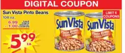 Superior Grocers Sun Vista Pinto Beans offer