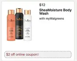 Walgreens SheaMoisture Body Wash with myWalgreens offer