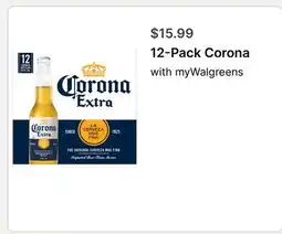 Walgreens 12-Pack Corona offer