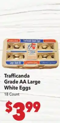 Vallarta Supermarkets Trafficanda Grade AA Large White Eggs offer