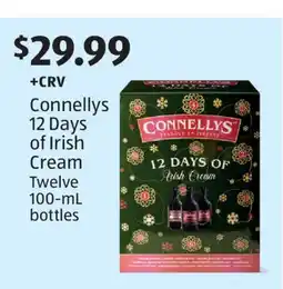 Aldi Connellys 12 Days of Irish Cream Twelve offer