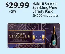 Aldi Make It Sparkle Sparkling Wine offer