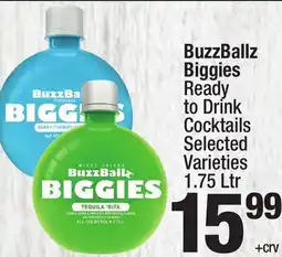 Super King Markets BuzzBallz Biggies Ready to Drink Cocktails offer