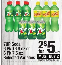 Super King Markets 7UP Soda offer