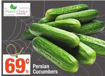 Super King Markets Persian Cucumbers offer