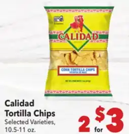 Vallarta Supermarkets Calidad Tortilla Chips offer