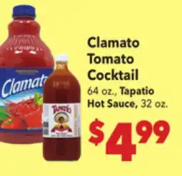 Vallarta Supermarkets Clamato Tomato Cocktail offer