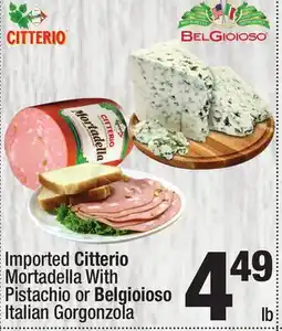 Super King Markets Citterio Mortadella With Pistachio or Belgioioso Italian Gorgonzola offer