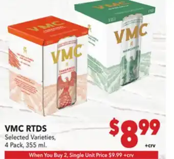 Vallarta Supermarkets VMC RTDS offer