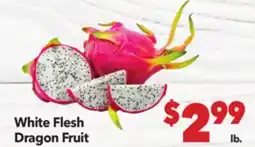 Vallarta Supermarkets White Flesh Dragon Fruit offer