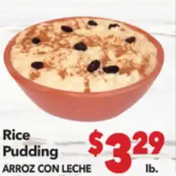 Vallarta Supermarkets Rice Pudding / ARROZ CON LECHE offer
