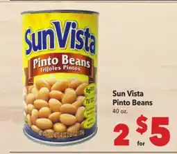 Vallarta Supermarkets Sun Vista Pinto Beans offer