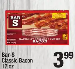 Super King Markets Bar-S Classic Bacon offer