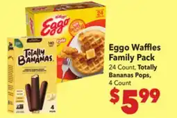 Vallarta Supermarkets Eggo Waffles Family Pack offer
