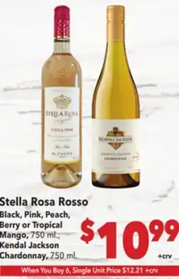 Vallarta Supermarkets Stella Rosa Rosso offer