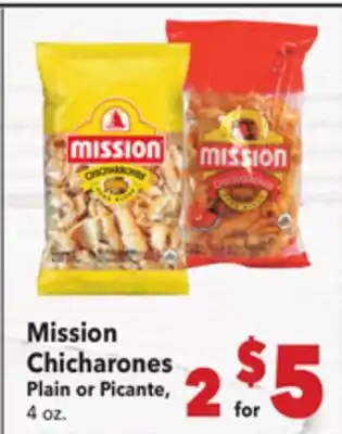 Vallarta Supermarkets Mission Chicharones offer