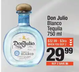 Super King Markets Don Julio Blanco Tequila offer