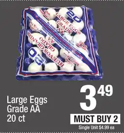 Super King Markets Large Eggs Grade AA offer