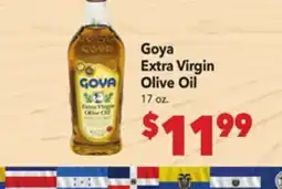 Vallarta Supermarkets Goya Extra Virgin Olive Oil offer