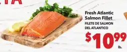 Vallarta Supermarkets Fresh Atlantic Salmon Fillet / FILETE DE SALMON DEL ATLANTICO offer