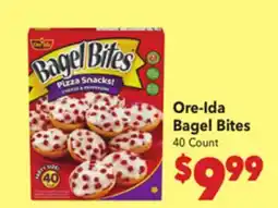 Vallarta Supermarkets Ore-Ida Bagel Bites offer