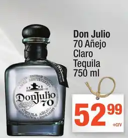 Super King Markets Don Julio 70 Añejo Claro Tequila offer