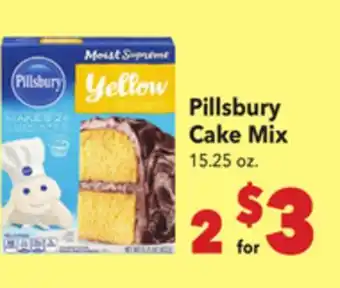 Vallarta Supermarkets Pillsbury Cake Mix offer