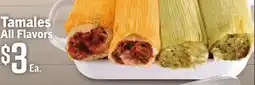 Vallarta Supermarkets Tamales All Flavors offer