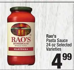 Super King Markets Rao's Pasta Sauce offer