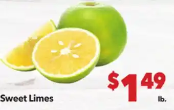 Vallarta Supermarkets Sweet Limes offer
