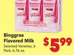 Vallarta Supermarkets Binggrae Flavored Milk offer