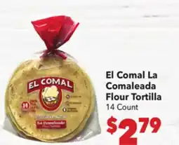Vallarta Supermarkets El Comal La Comaleada Flour Tortilla offer